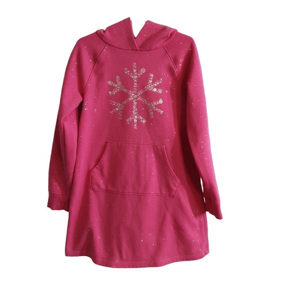 Jumping Beans Dress All-Day-Play Sweatshirt Hoodie Blinged size 6